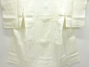 アンティーク　本麻すかし織草花模様長襦袢